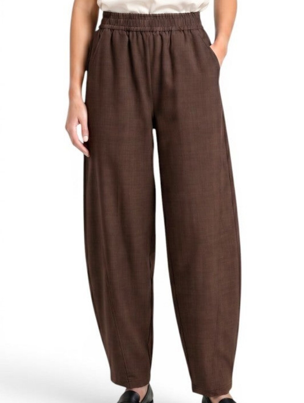 Espresso Lightweight Barrel Pants